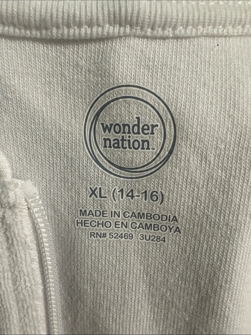wonder nation girls white